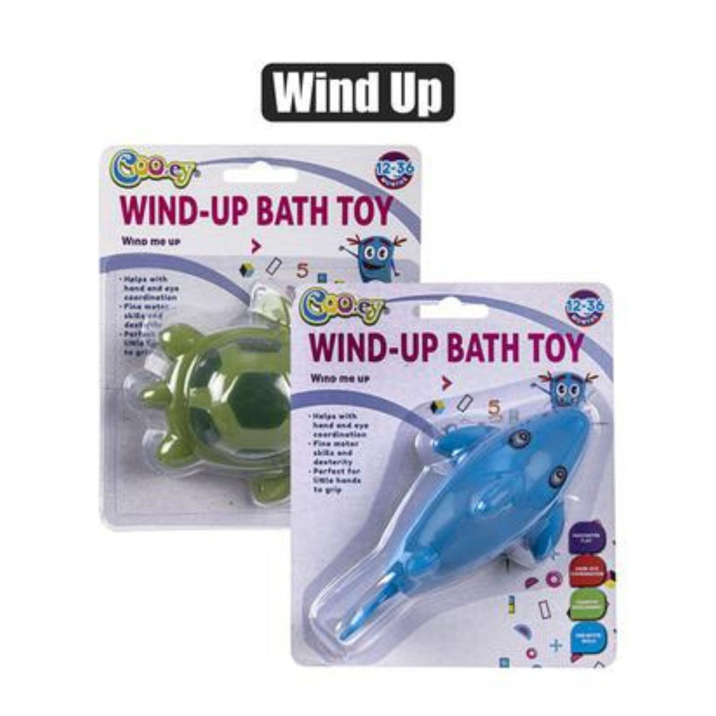 Cooey WindUp Bath Toy Turtle