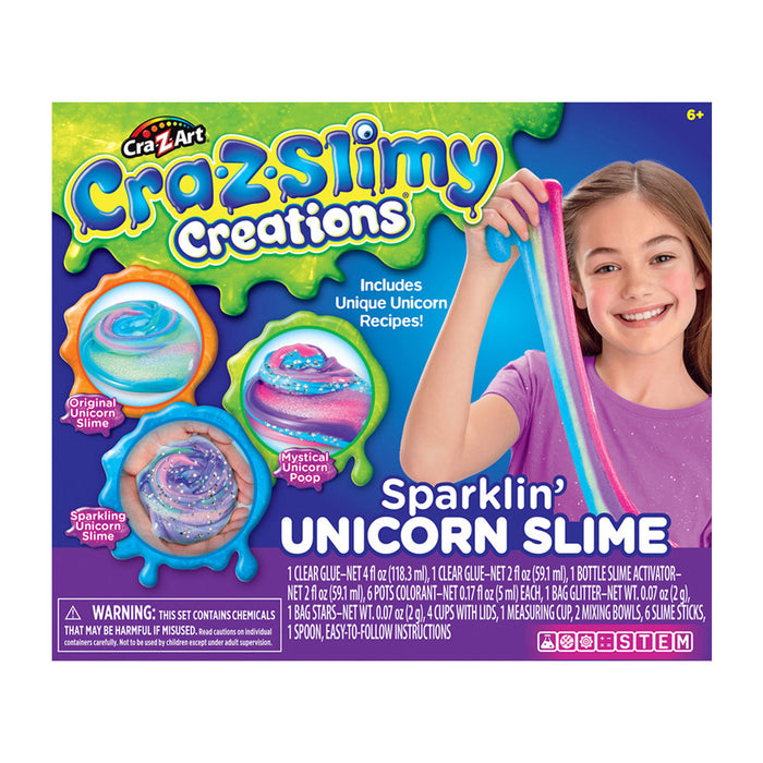 Cra-Z-Slimy Stress Unicorn Kit