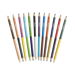 Crayola - 12 Dual Sided Coloured Pencils