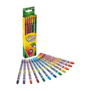 Crayola - 12 Erasable Twistable Pencils