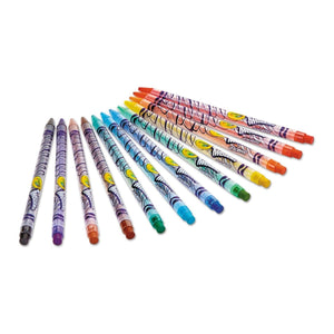 Crayola - 12 Erasable Twistable Pencils