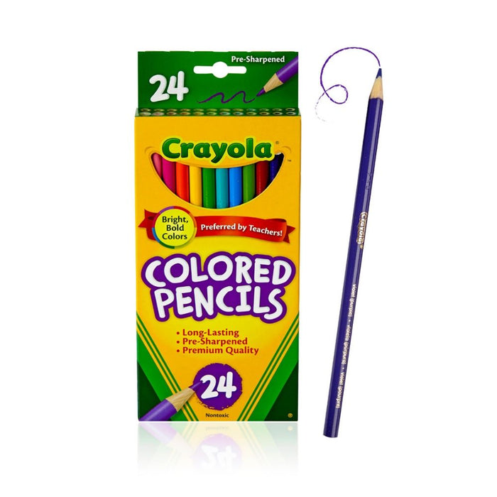Crayola - 24 Coloured Pencil
