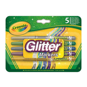 Crayola 5 Glitter Markers