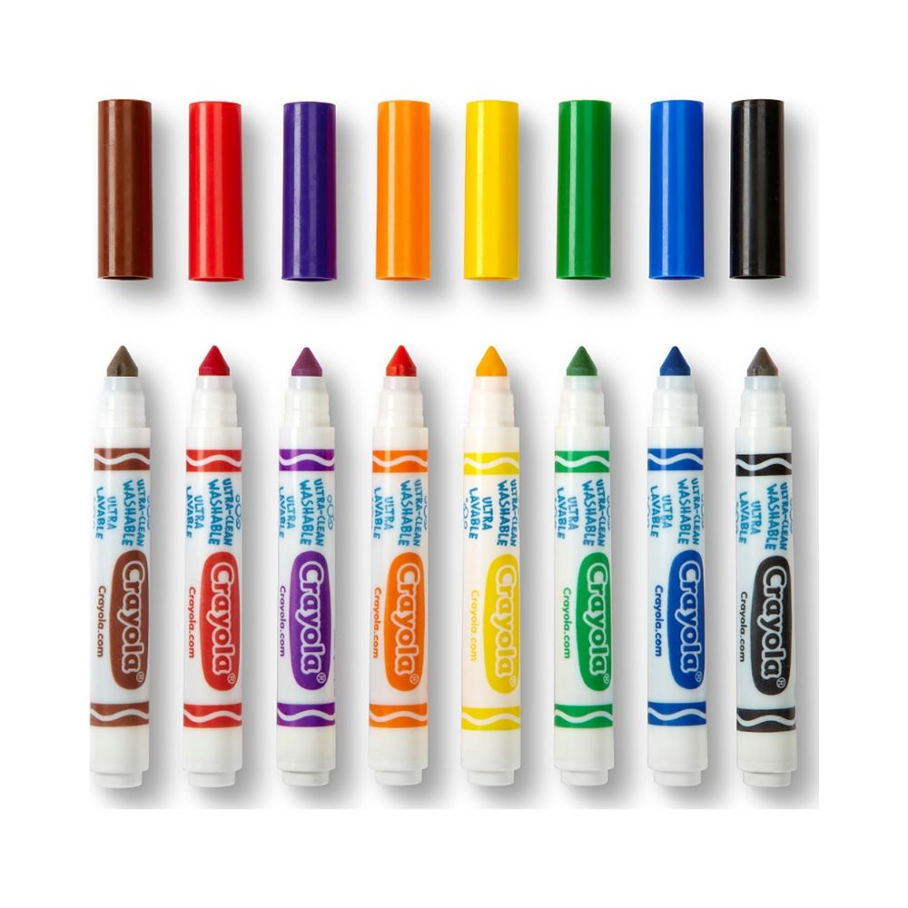 Crayola 10 Ct. Fabric Markers, Paint Markers