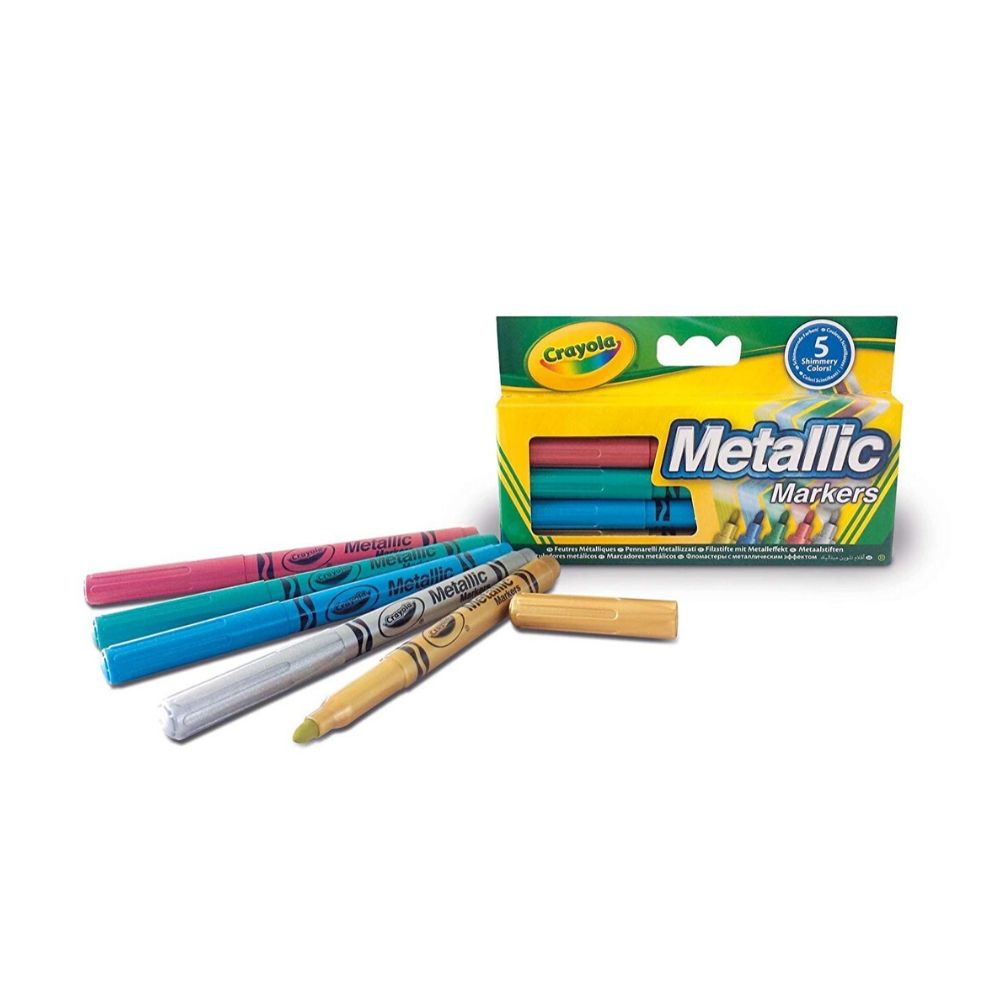 Crayola - Metallic Markers 5 Pack