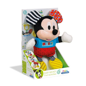 Disney Baby Mickey Basic Plush Rattle