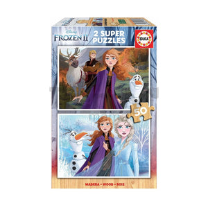 Educa Frozen 2 - 2x Puzzles 50 Piece 