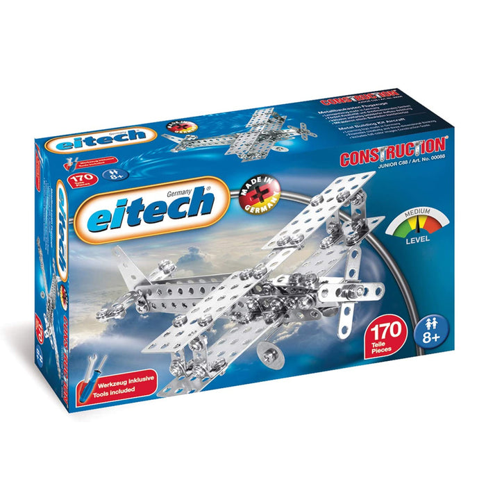 Eitech C88 Biplane/Prop Plane 170 Piece Construction Kit