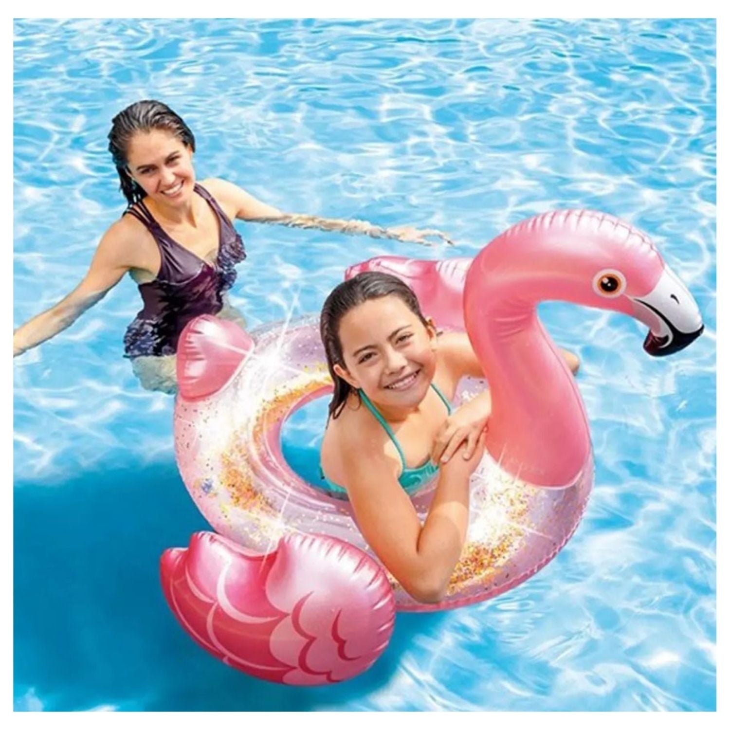 Glitter Flamingo Tube