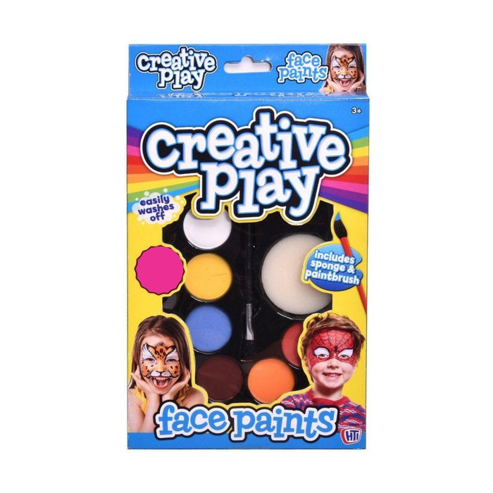 HTI  Creative Play - Party Face Paints 6 Colours