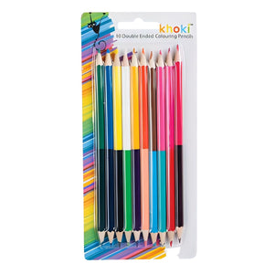 Khoki - 10 Double Ended Colouring Pencils