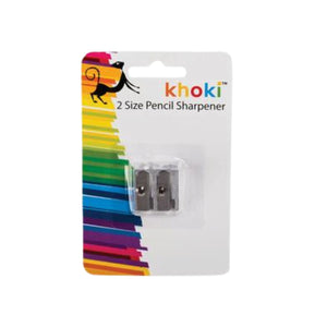Khoki - 2 Size Pencil Sharpener