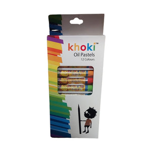 Khoki - Oil Pastels 12 Colours