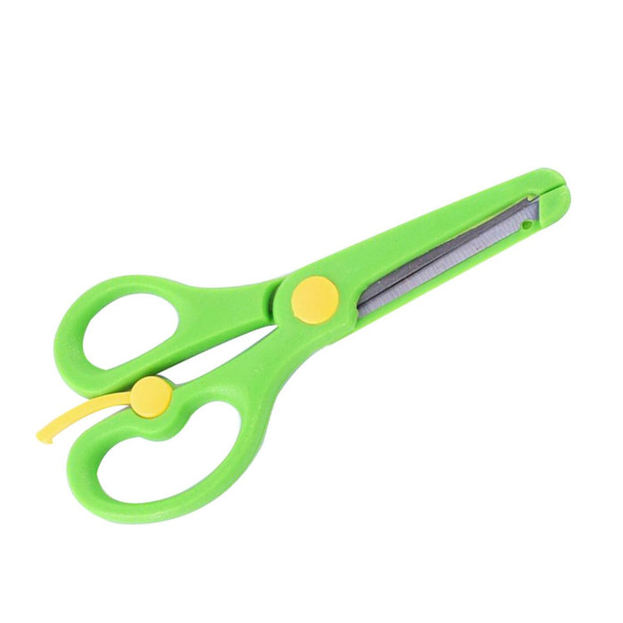 Khoki - Safety Scissors - Green