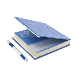 LEGO® 2.0 Locking Notebook with Gel Pen - Blue
