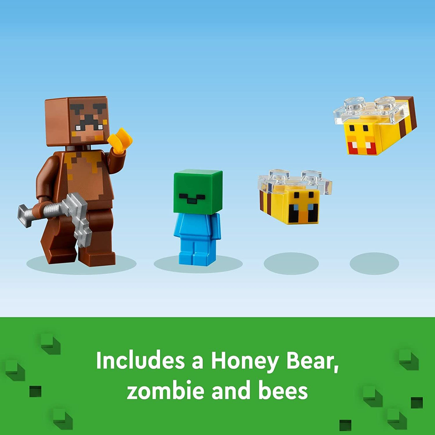 Lego minecraft best sale zombie spawner