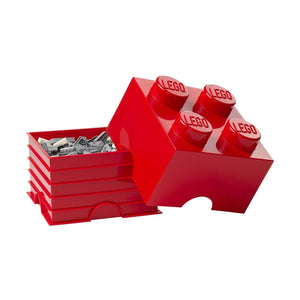 LEGO® 4-Stud Red Storage Brick