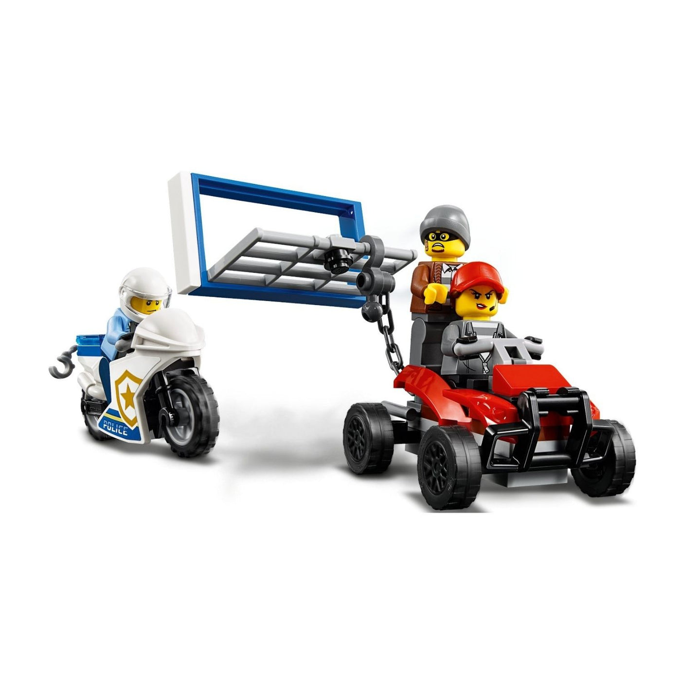 Lego city police semi truck 2025