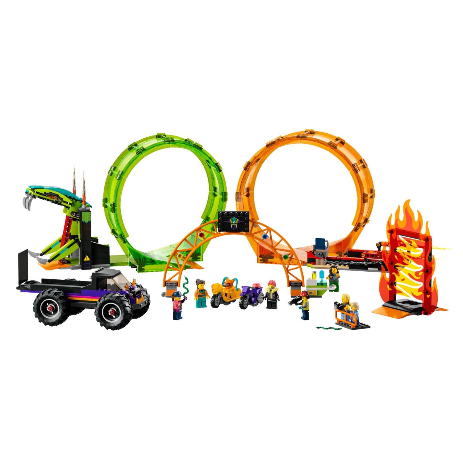 LEGO® City Stuntz Double Loop Stunt Arena 60339