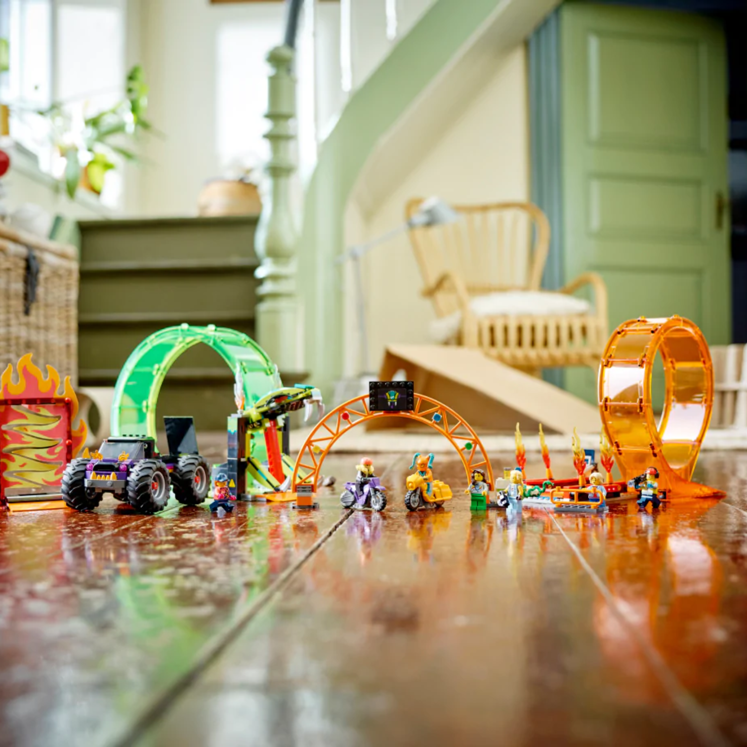 LEGO® City Stuntz Double Loop Stunt Arena 60339