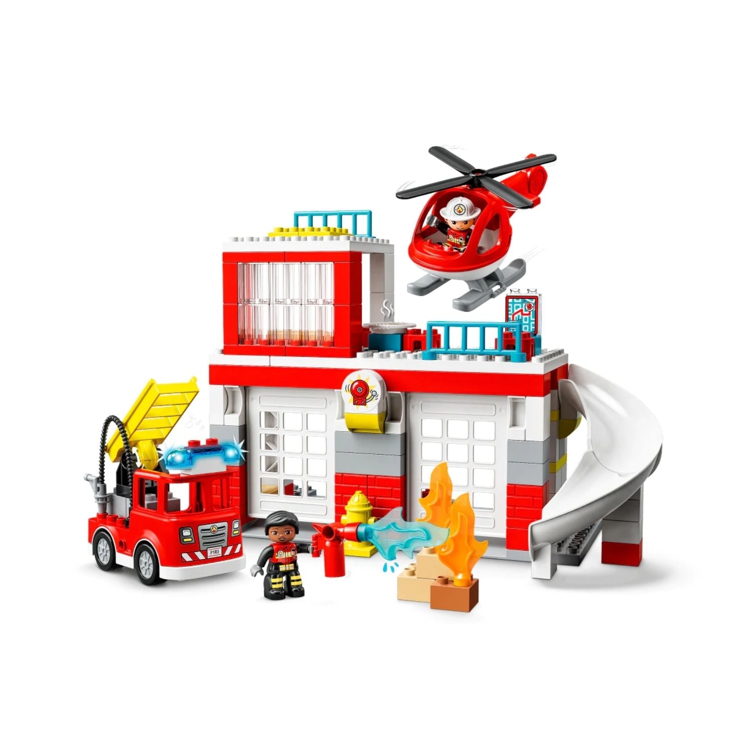 LEGO® DUPLO® Rescue Fire Station & Helicopter (10970)