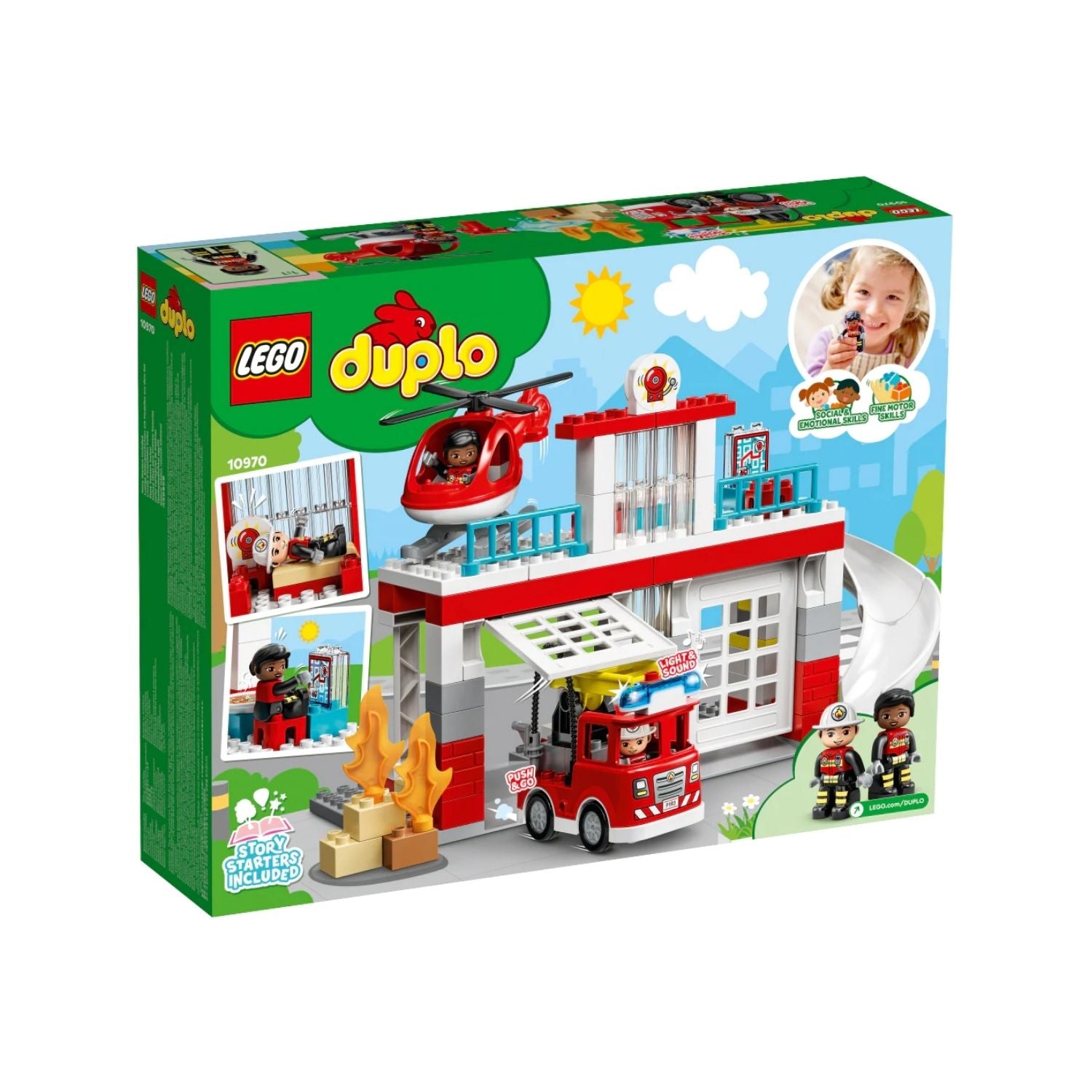 LEGO® DUPLO® Rescue Fire Station & Helicopter (10970)