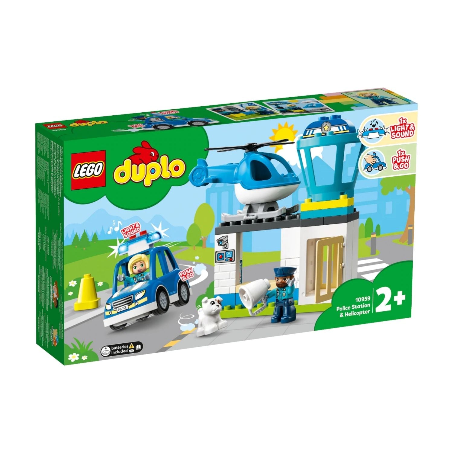 LEGO® DUPLO® Rescue Police Station & Helicopter (10959)