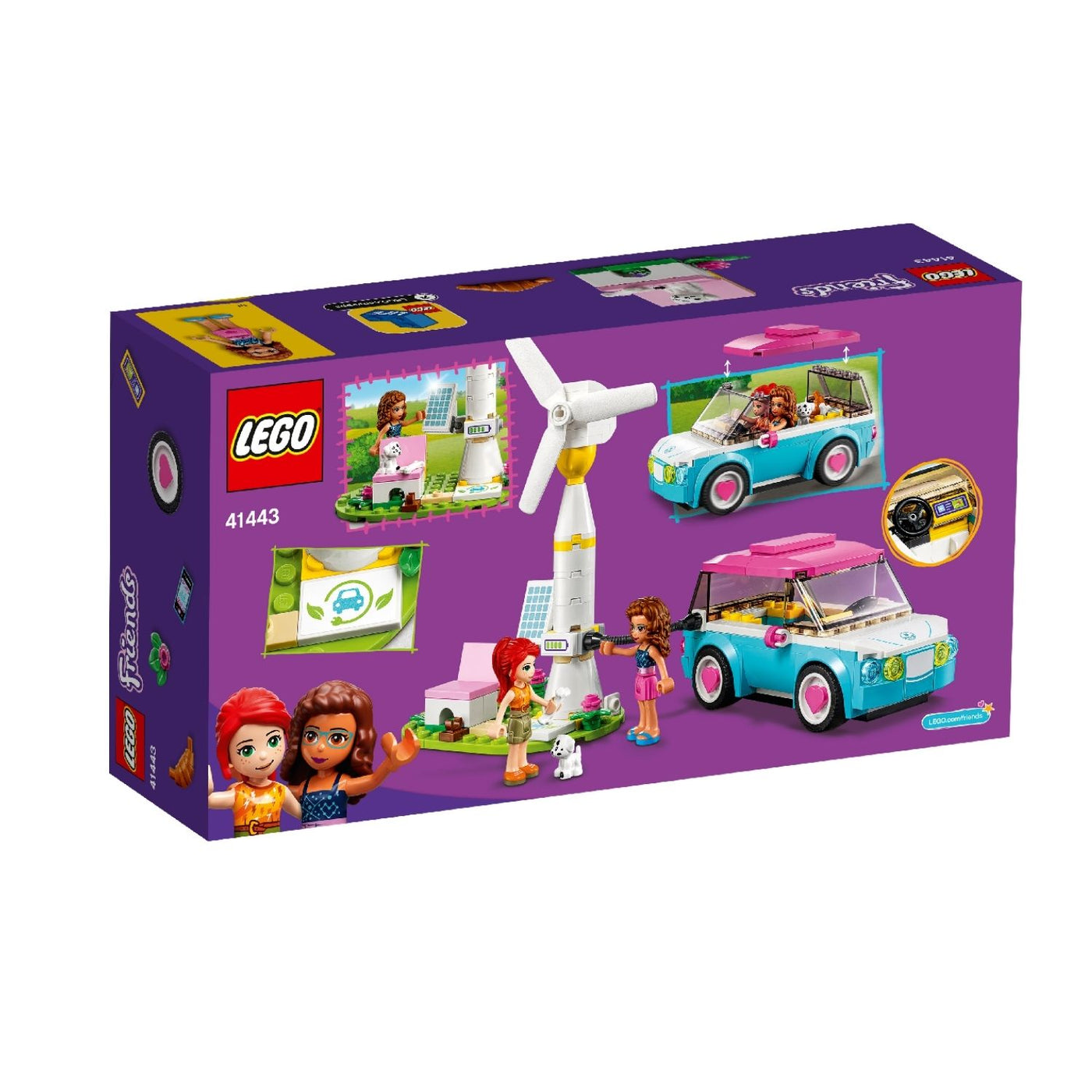 LEGO Friends Olivia s Electric Car 41443