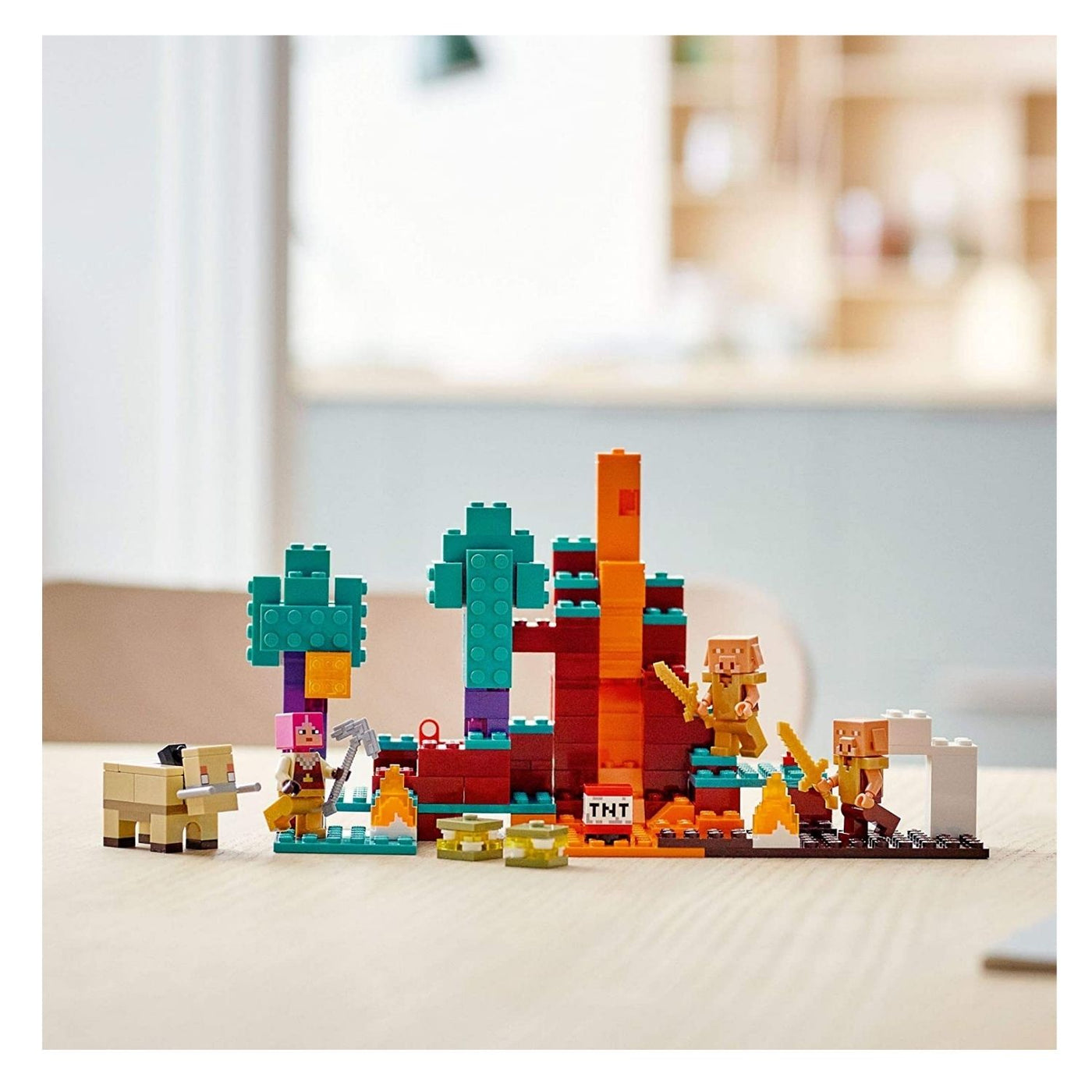 Minecraft lego on sale warped forest