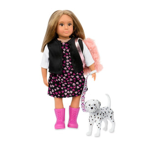 Lori 6 Inch Doll & Pet - Gia & Gunner