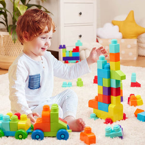 B. Toys Little BlocWagon Building Blocks & Wagon