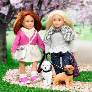 Lori Doll & Pet - Emmelina & English Sheep Pup Otis 