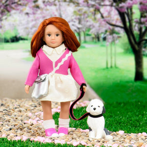 Lori Doll & Pet - Emmelina & English Sheep Pup Otis 