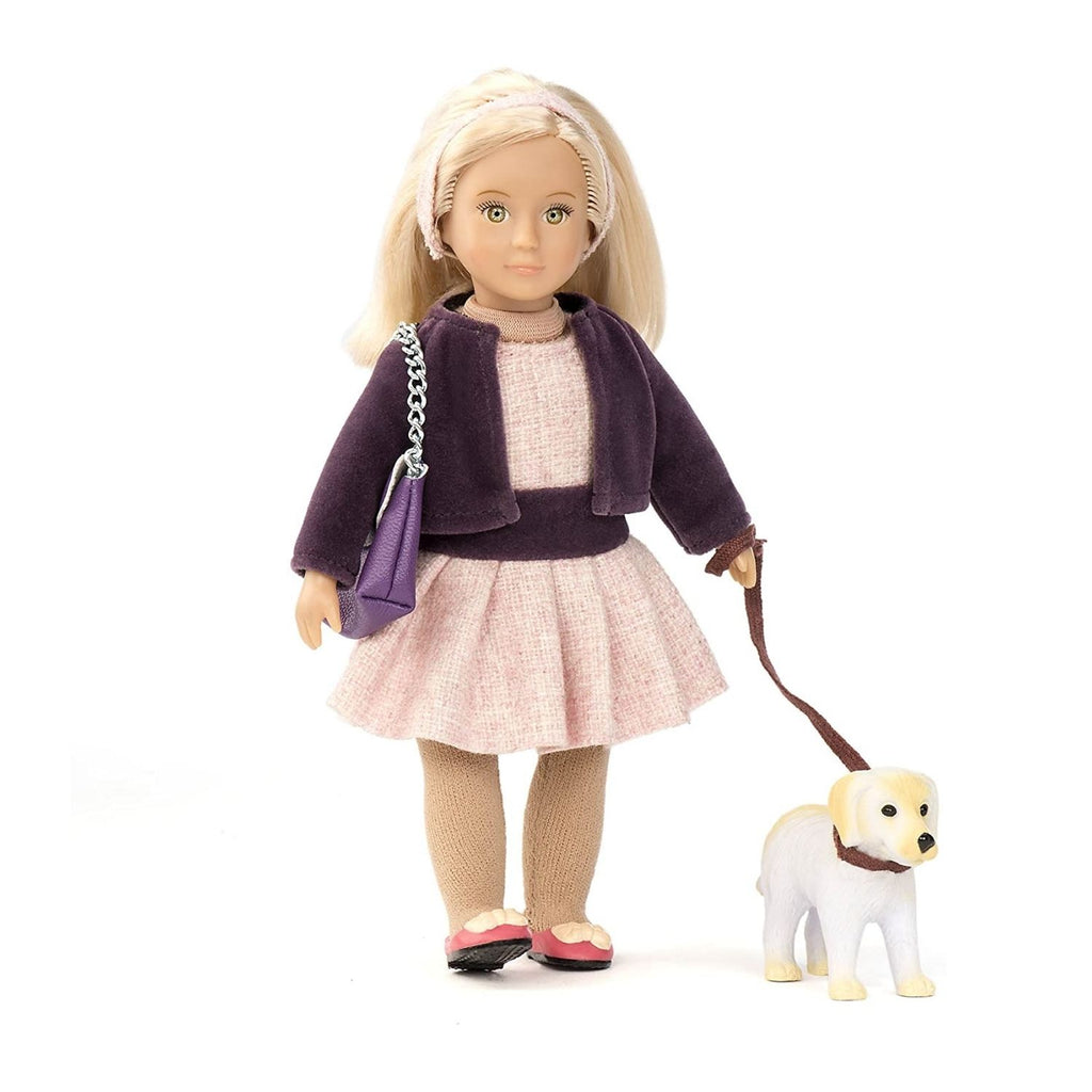 Lori Doll & Pet - Hazel & Golden Retriever Happy 
