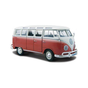 Maisto 1/25 VW Samba Van - Red