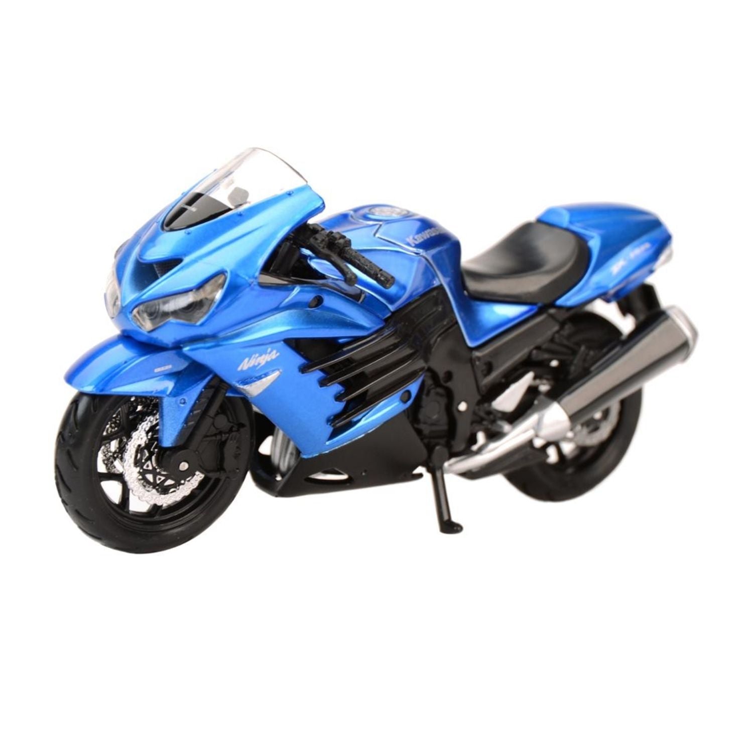 Maisto 1:18 Kawasaki Ninja ZX-14R Scale Motorcycle - BLUE