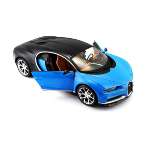Maisto Bugatti Chiron Blue 1:24 Scale Diecast Vehicle