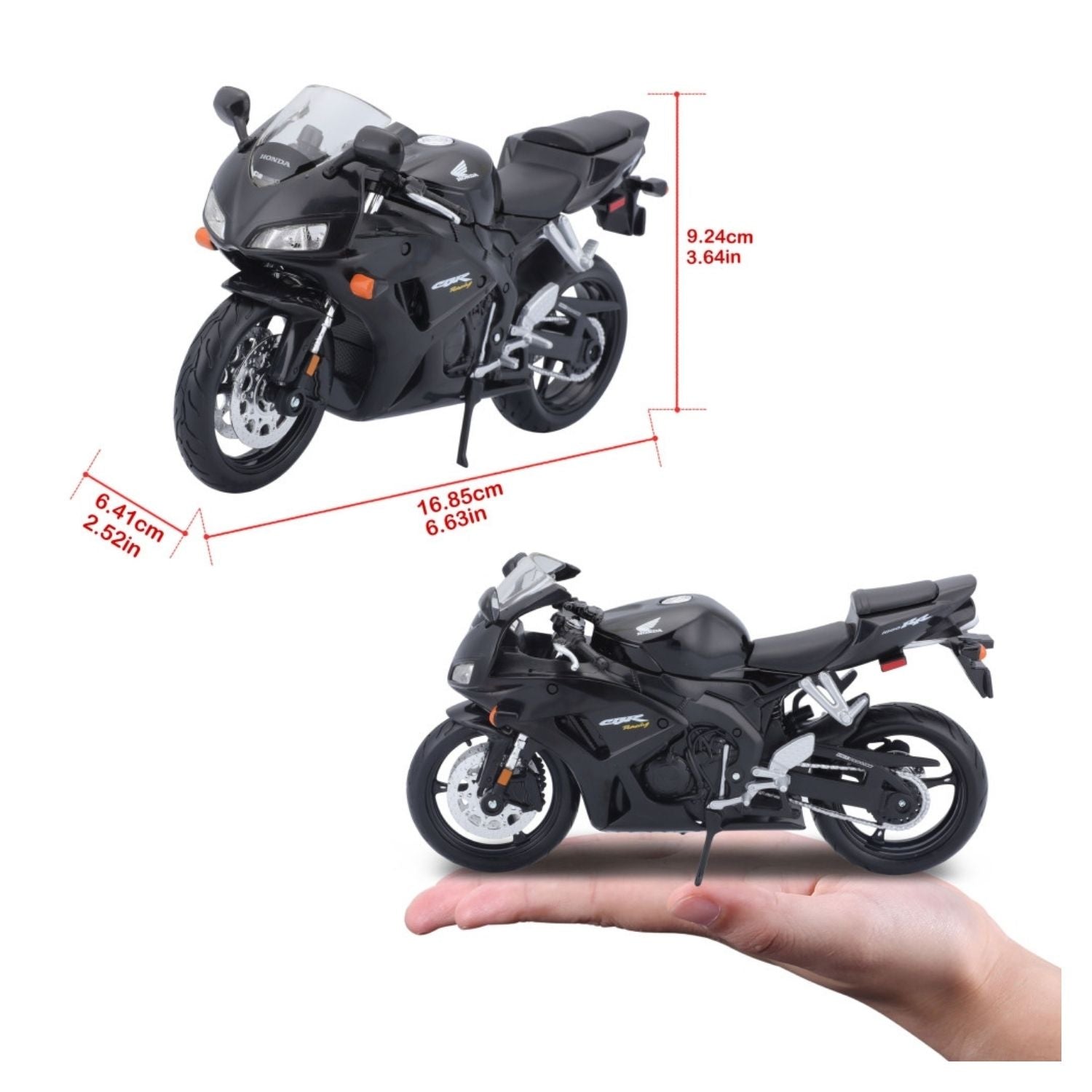 Maisto Model Motorcycle Honda CBR1000RR Fireblade 2006 1:12 Scale 