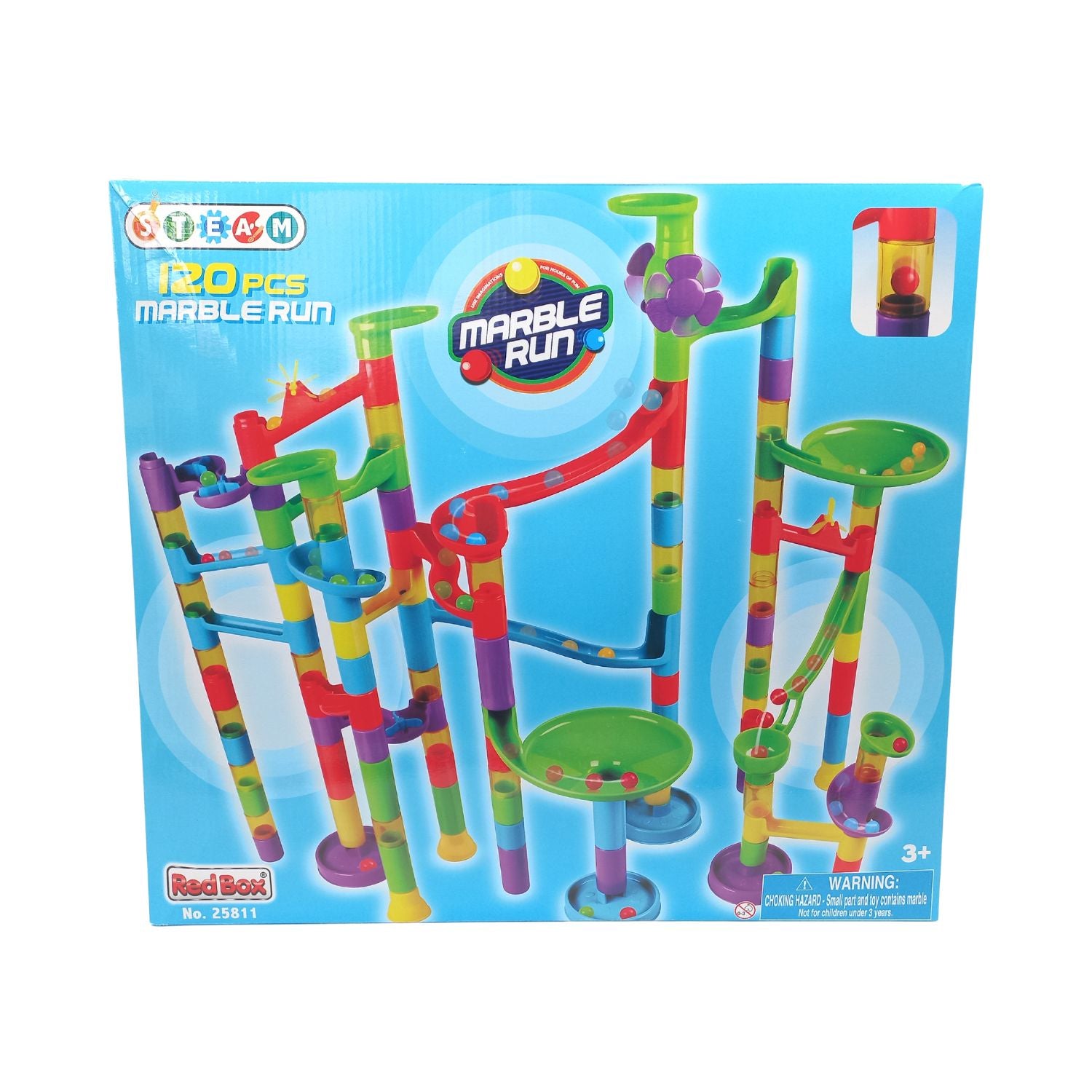 Marble Run 120pc Educational Playset