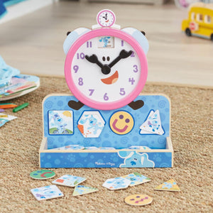 Melissa & Doug Blues Clues Tickety-Tock Wooden Magnetic Clock
