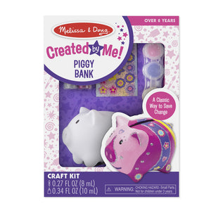 Melissa & Doug Created by Me! Piggy Bank Craft Kit