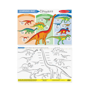 Melissa & Doug Dinosaurs - Colour-A-Mat (Bundle of 6)