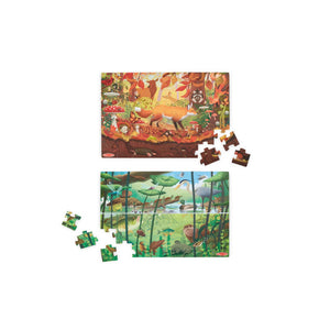 Melissa & Doug Double-Sided Seek & Find Puzzle