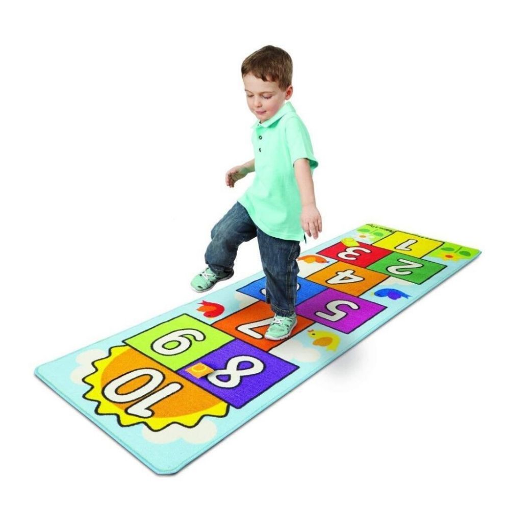 Melissa & Doug Hop & Count Hopscotch Rug
