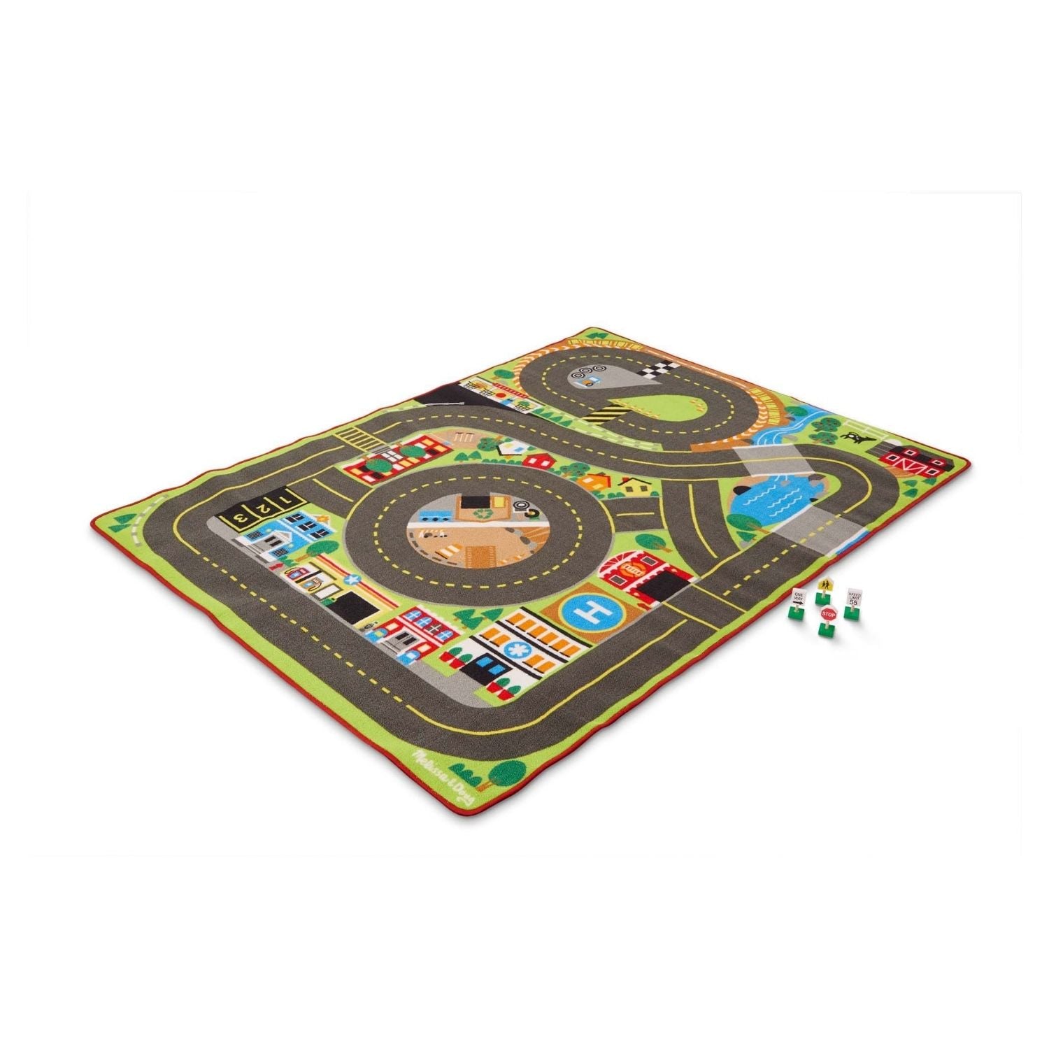 Melissa & Doug Jumbo Roadway Rug
