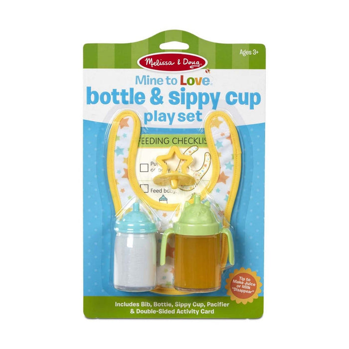Melissa & Doug Mine to Love - Bottle & Sippy Cup Play Set