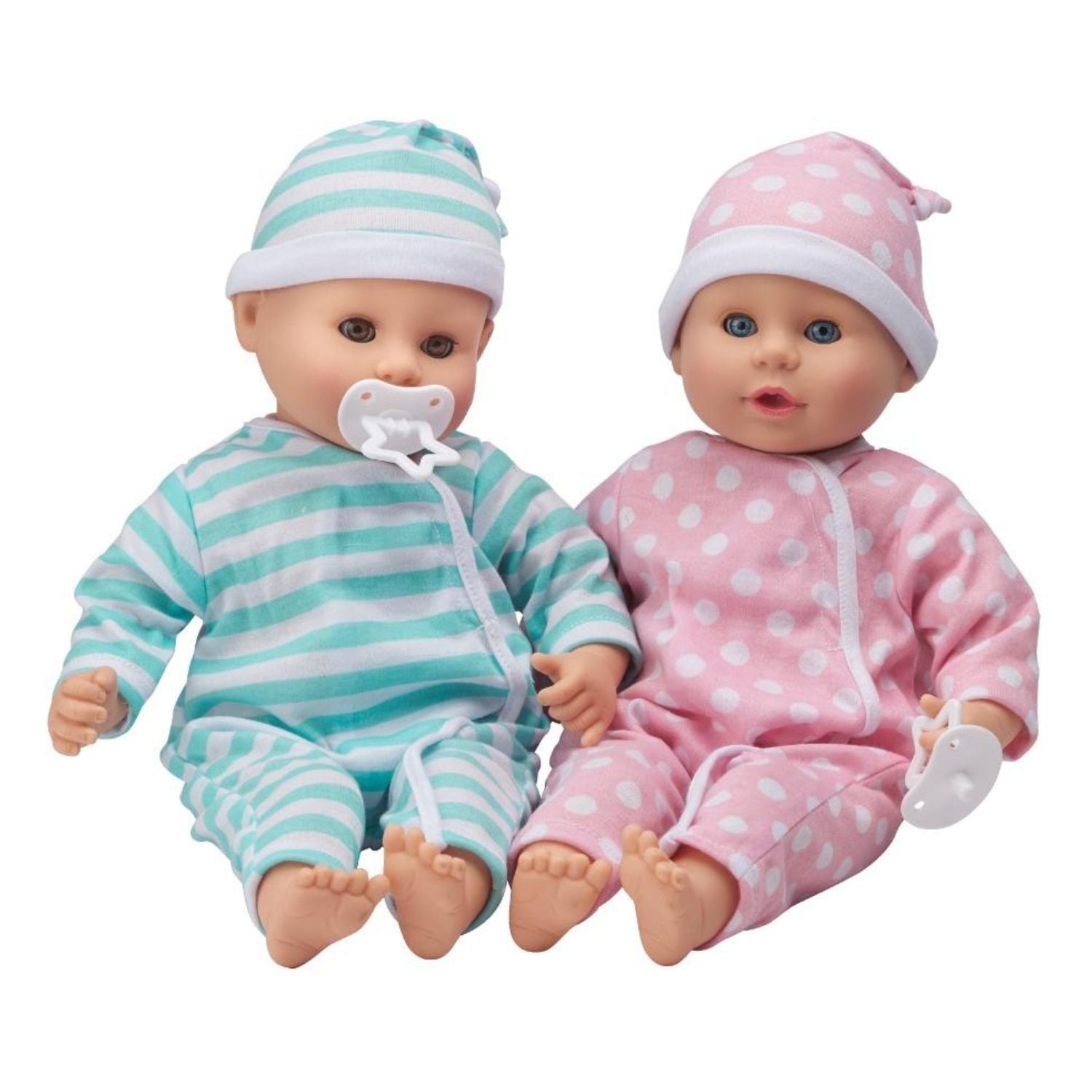 Melissa & Doug Mine to Love Twins Luke & Lucy Dolls