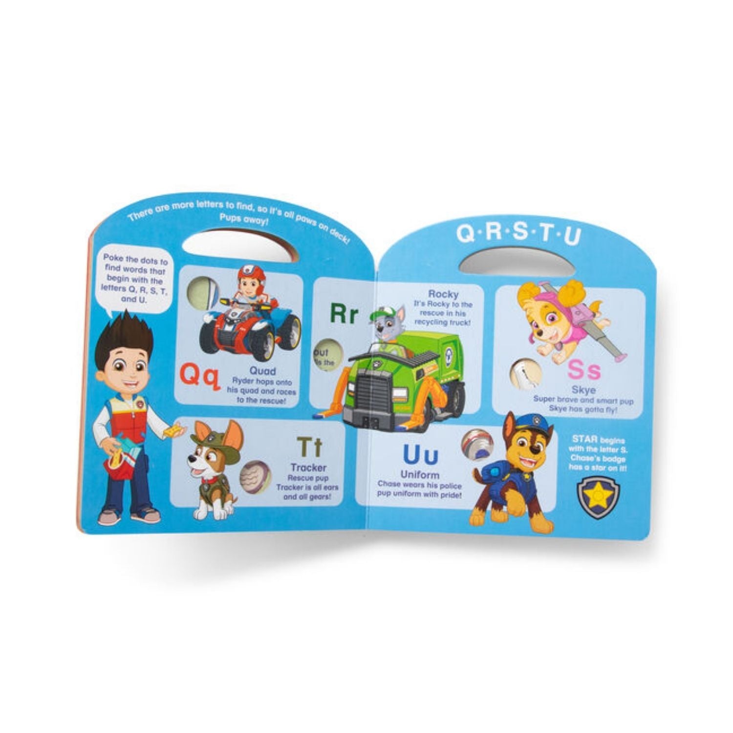 Melissa & Doug Paw Patrol Poke-A-Dot Alphabet Adventure