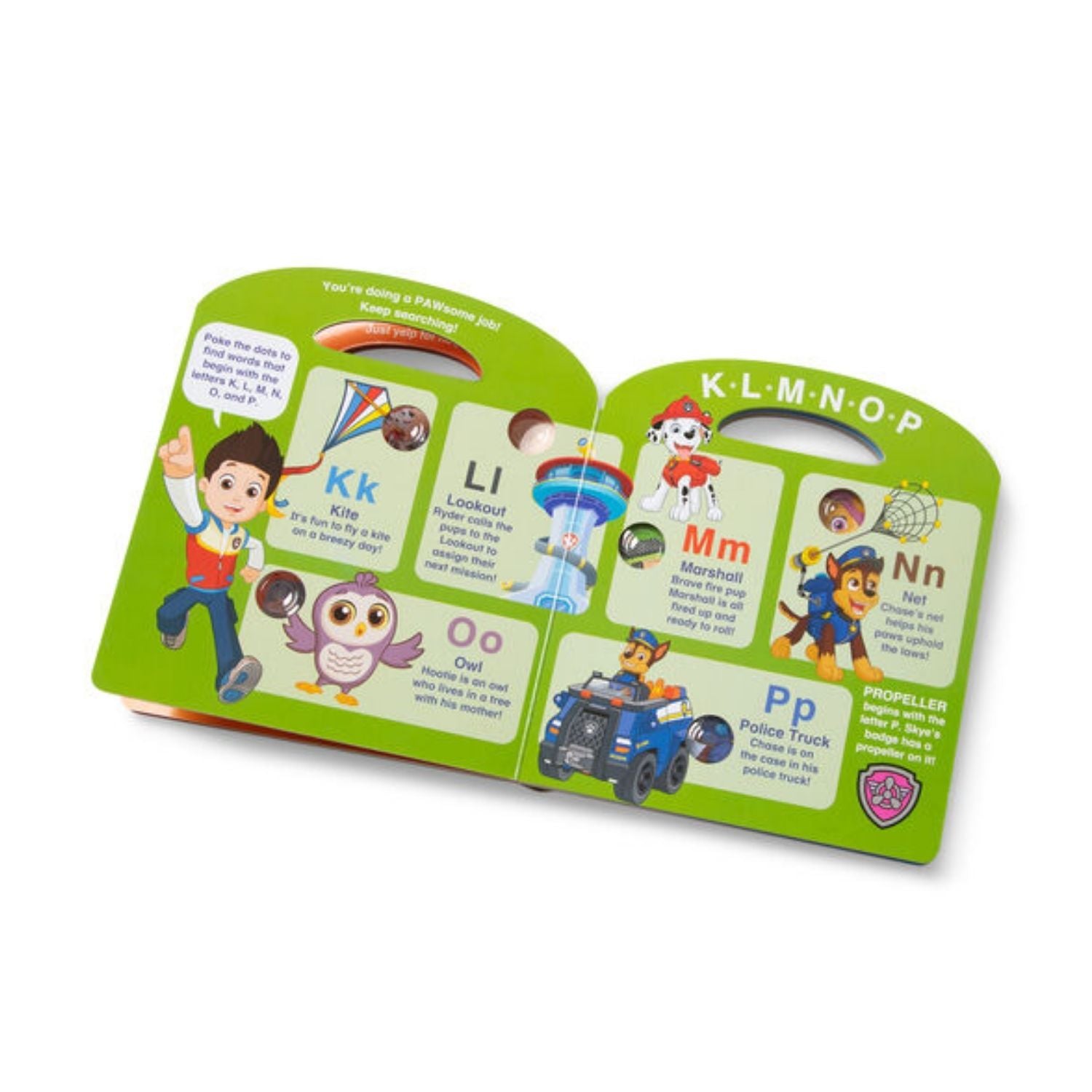 Melissa & Doug Paw Patrol Poke-A-Dot Alphabet Adventure