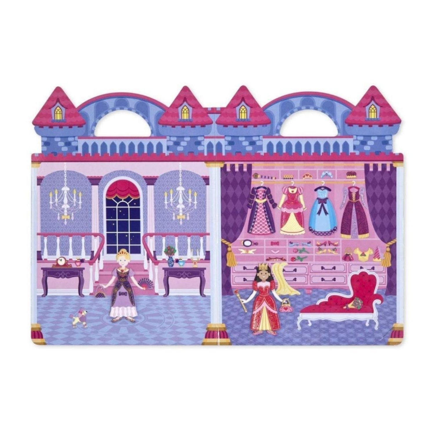 Melissa & Doug Puffy Sticker Set: Princess